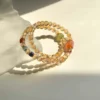 citrine-double-wrap-bracelet-sunlight-shadow Luxury Citrine Crystal Beaded Jewelry Gift Box Ideas for Her