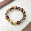 Premium Men's Natural Stone Bracelet Gift for Father's Day Birthday and Graduation